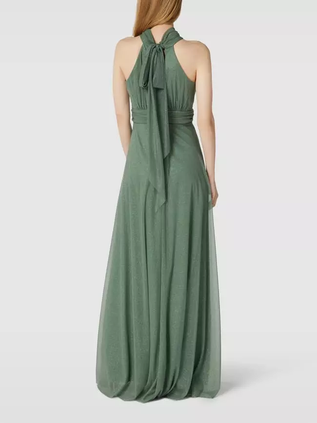 TROYDEN COLLECTION Abendkleid Mit Amerikanischem Ausschnitt - Schilf 7 TROYDEN COLLECTION Abendkleid Mit Amerikanischem Ausschnitt - Schilf – Bild 5