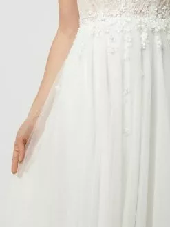 Luxuar Brautkleid Aus Tüll Mit Blüten-Applikationen - Offwhite -Formal Dress Geschäft 64oj8l2ca134cj9gal4lcg9n68q36i2fal0jikhm9go3egi66t750ka4997kijq3750kaha38h74mk2d68o68phgchhmae9pc5gmcc1kclgm4e1i68om8c1h61i3idhjc4o6coo