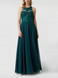 Mascara Abendkleid Mit Floralen Stickereien - Bottle