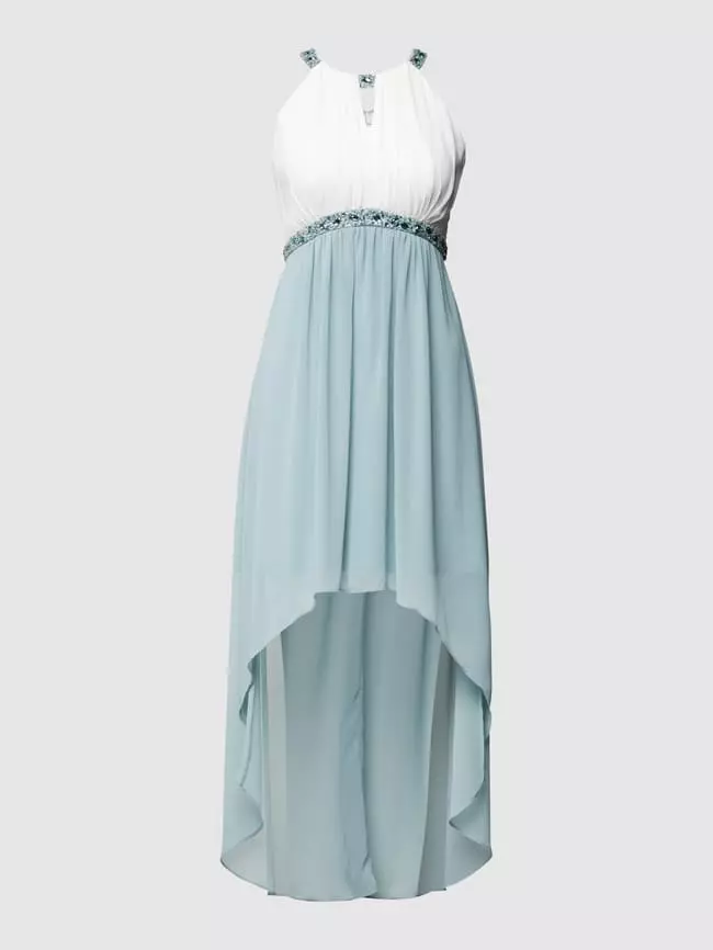 Jake*s Cocktail Cocktailkleid Im Vokuhila-Look - Schilf 4 Jake*s Cocktail Cocktailkleid Im Vokuhila-Look - Schilf – Bild 2