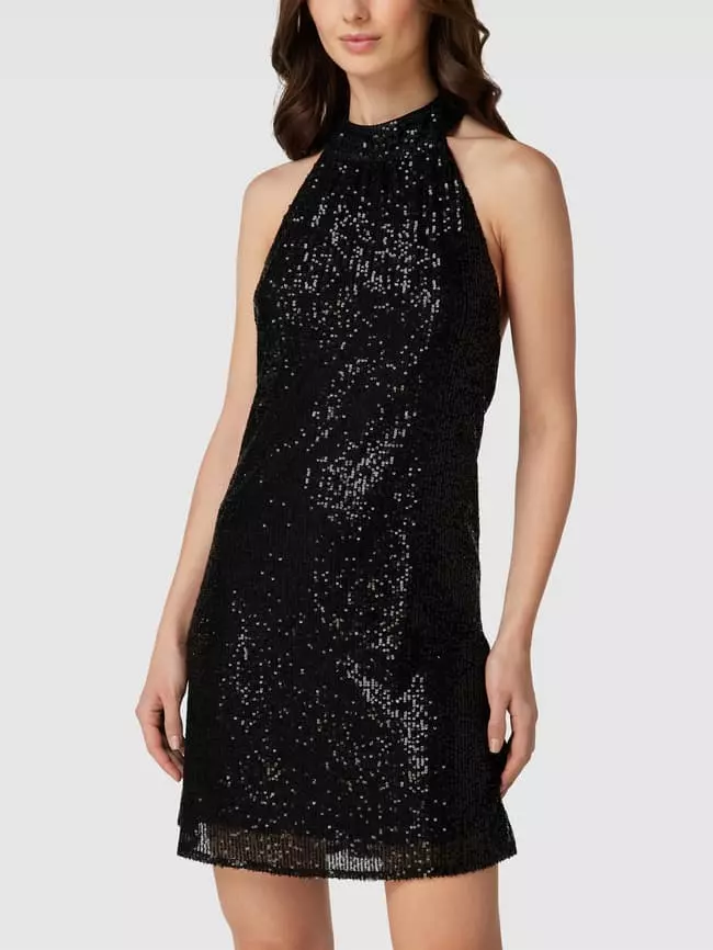 Dragana Stankovic Cocktailkleid Mit Paillettenbesatz - Schwarz 6 Dragana Stankovic Cocktailkleid Mit Paillettenbesatz - Schwarz – Bild 4