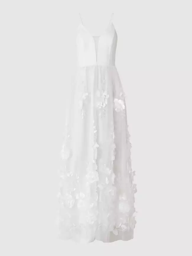 Apart Glamour Brautkleid Mit Blüten-Applikationen - Offwhite 4 Apart Glamour Brautkleid Mit Blüten-Applikationen - Offwhite – Bild 2