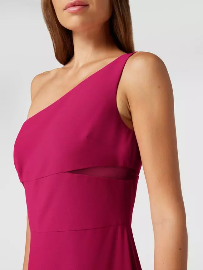 Vera Wang Bride Abendkleid Mit One-Shoulder-Träger Modell 'Anabelle' - Fuchsia 5 Vera Wang Bride Abendkleid Mit One-Shoulder-Träger Modell 'Anabelle' - Fuchsia – Bild 3