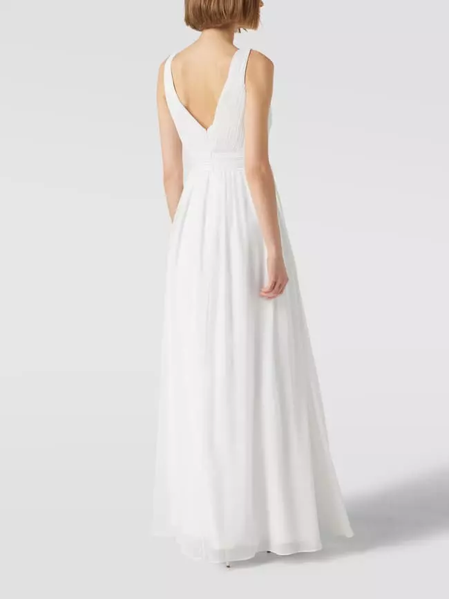 Mascara Brautkleid Mit Raffungen - Offwhite 7 Mascara Brautkleid Mit Raffungen - Offwhite – Bild 5