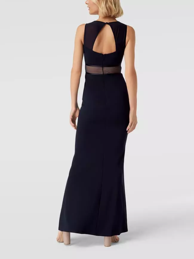 Lipsy Abendkleid Mit Schleifen-Details - Marineblau 7 Lipsy Abendkleid Mit Schleifen-Details - Marineblau – Bild 5