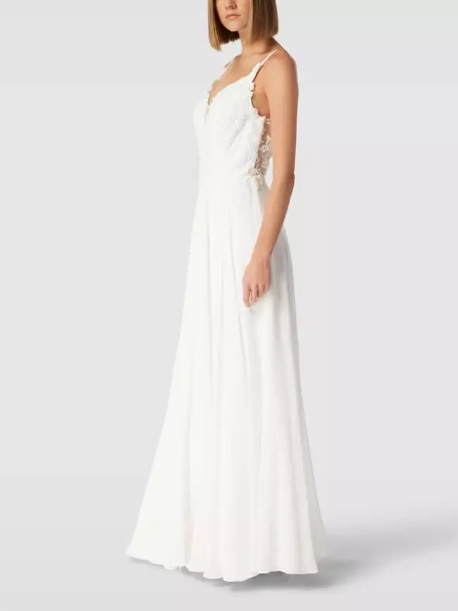 Mascara Brautkleid Mit Herz-Ausschnitt - Offwhite 6 Mascara Brautkleid Mit Herz-Ausschnitt - Offwhite – Bild 4