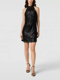 Dragana Stankovic Cocktailkleid Mit Paillettenbesatz - Schwarz