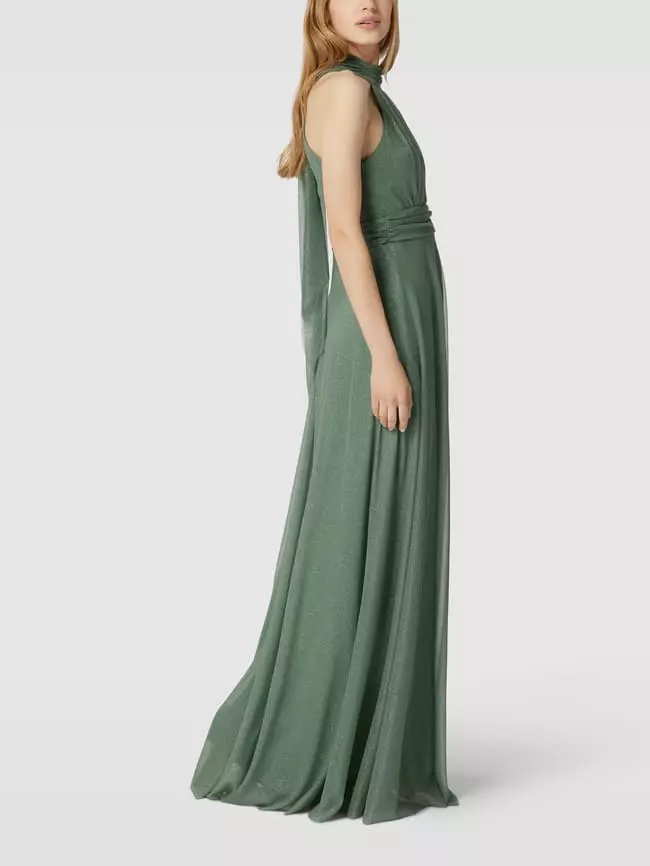 TROYDEN COLLECTION Abendkleid Mit Amerikanischem Ausschnitt - Schilf 6 TROYDEN COLLECTION Abendkleid Mit Amerikanischem Ausschnitt - Schilf – Bild 4