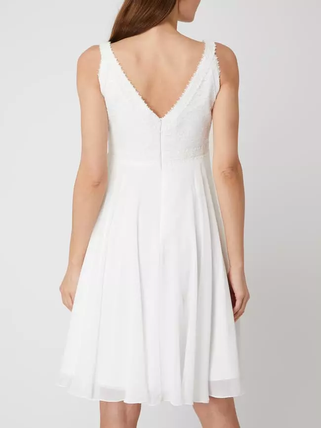 Luxuar Brautkleid Aus Chiffon - Offwhite 7 Luxuar Brautkleid Aus Chiffon - Offwhite – Bild 5