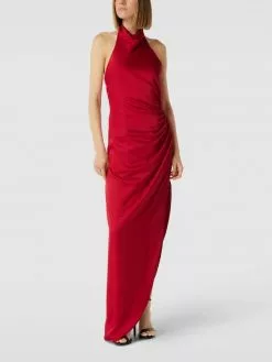 Unique Abendkleid Mit Neckholder - Rot