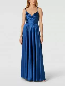 Luxuar Abendkleid Mit Herz-Ausschnitt - Royalblau