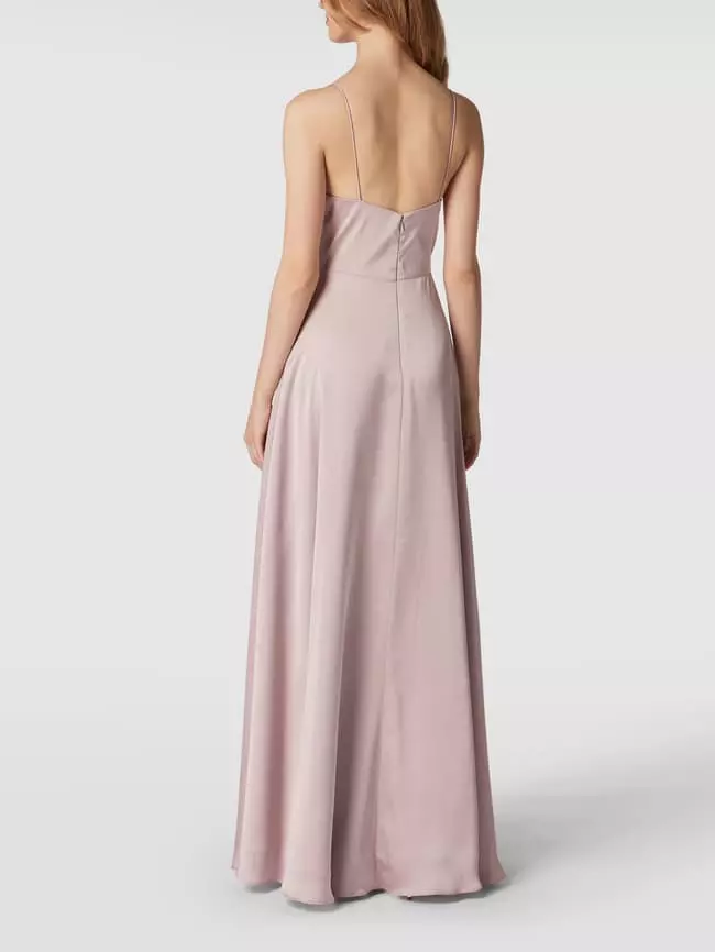 Luxuar Abendkleid Mit Wasserfall-Ausschnitt - Flieder 7 Luxuar Abendkleid Mit Wasserfall-Ausschnitt - Flieder – Bild 5