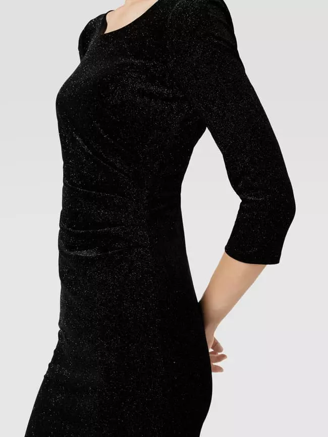 Jake*s Cocktail Cocktailkleid Mit Schimmernden Effekten - Schwarz 5 Jake*s Cocktail Cocktailkleid Mit Schimmernden Effekten - Schwarz – Bild 3