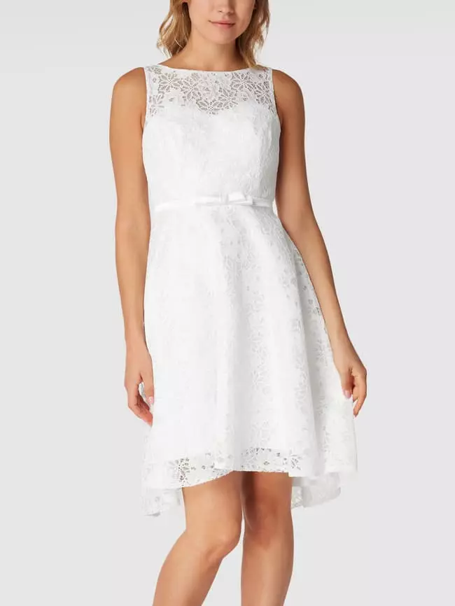 TROYDEN COLLECTION Brautkleid Mit Floraler Spitze - Weiß 6 TROYDEN COLLECTION Brautkleid Mit Floraler Spitze - Weiß – Bild 4