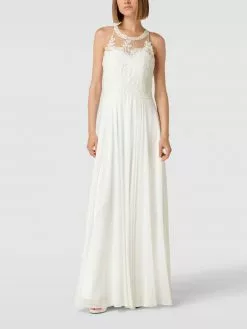 Mascara Brautkleid Mit Zierbesatz - Offwhite