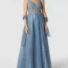 Luxuar Abendkleid Mit Zierbesatz - Rauchblau -Formal Dress Geschäft 75552didal2jil1j95b3cj1p8sqk4cqe6t9kudq284rl2h9had0lakhn999k2iqb8h1lccqc70s52k1l70o32pho60s36ohhckqjgc9k6ko3ge31chh3ip1gccs3io9n60oj4e0