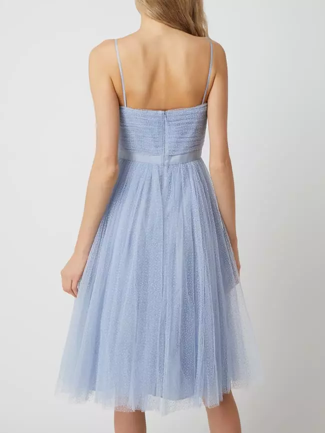 Jake*s Cocktail Cocktailkleid Aus Tüll - Himmelblau 7 Jake*s Cocktail Cocktailkleid Aus Tüll - Himmelblau – Bild 5