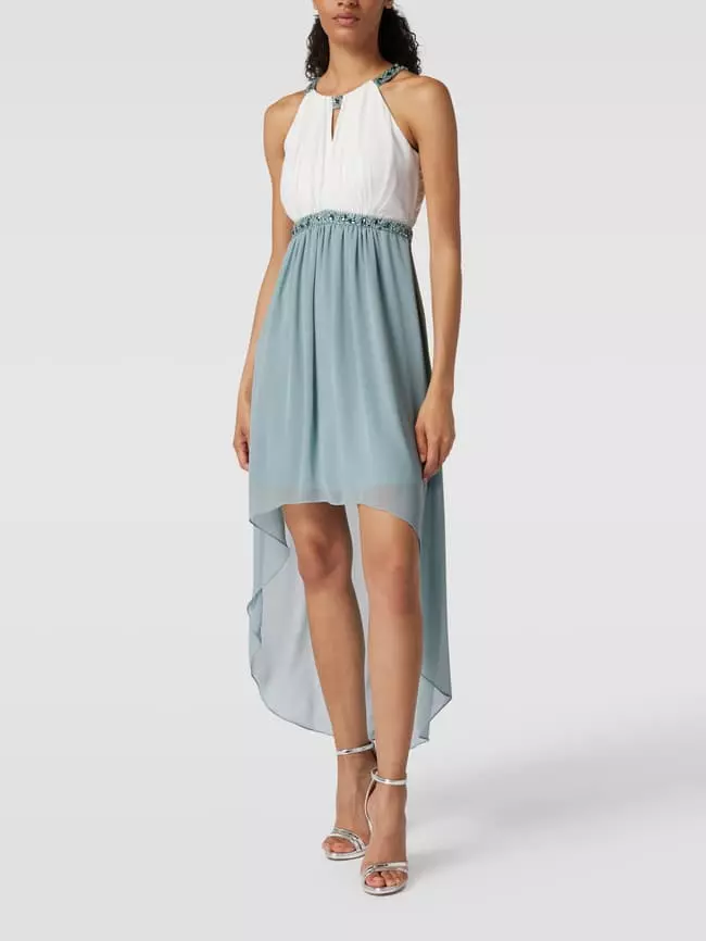 Jake*s Cocktail Cocktailkleid Im Vokuhila-Look - Schilf 6 Jake*s Cocktail Cocktailkleid Im Vokuhila-Look - Schilf – Bild 4