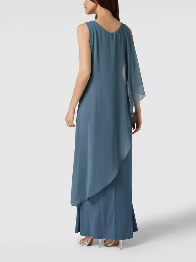 Vera Mont Abendkleid In Schimmernder Optik - Dunkelblau 7 Vera Mont Abendkleid In Schimmernder Optik - Dunkelblau – Bild 5
