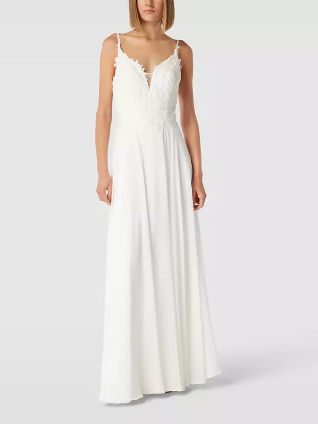 Mascara Brautkleid Mit Herz-Ausschnitt - Offwhite 3 Mascara Brautkleid Mit Herz-Ausschnitt - Offwhite