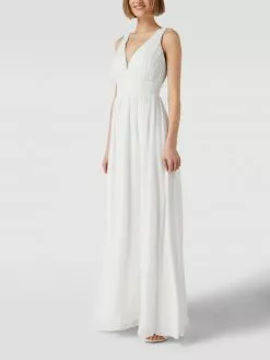 Mascara Brautkleid Mit Raffungen - Offwhite