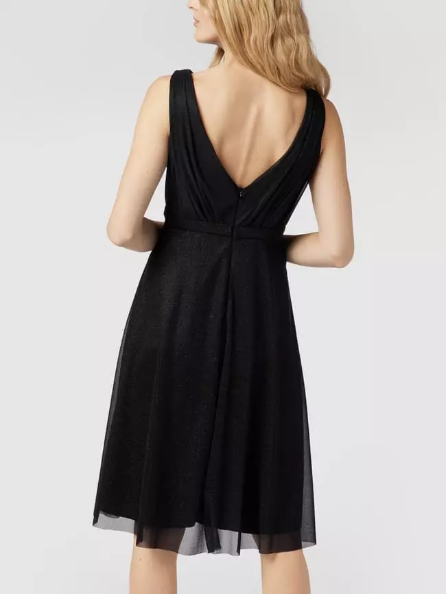 TROYDEN COLLECTION Cocktailkleid Mit Taillenpasse - Schwarz 7 TROYDEN COLLECTION Cocktailkleid Mit Taillenpasse - Schwarz – Bild 5