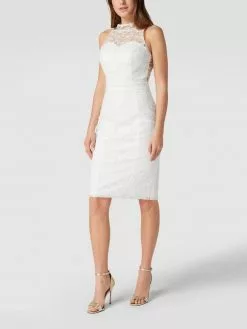 TROYDEN COLLECTION Brautkleid Mit Floraler Spitze - Weiß