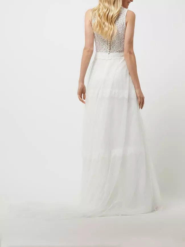 Luxuar Brautkleid Im Boho-Look - Offwhite 6 Luxuar Brautkleid Im Boho-Look - Offwhite – Bild 4