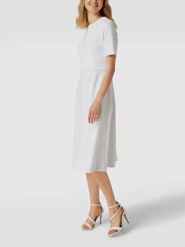 Paradi Brautkleid Mit Rundhalsausschnitt - Offwhite 3 Paradi Brautkleid Mit Rundhalsausschnitt - Offwhite