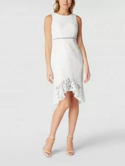 TROYDEN COLLECTION Brautkleid Mit Floraler Spitze - Weiß