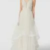 LACE & BEADS Brautkleid Mit Paillettenbesatz - Offwhite