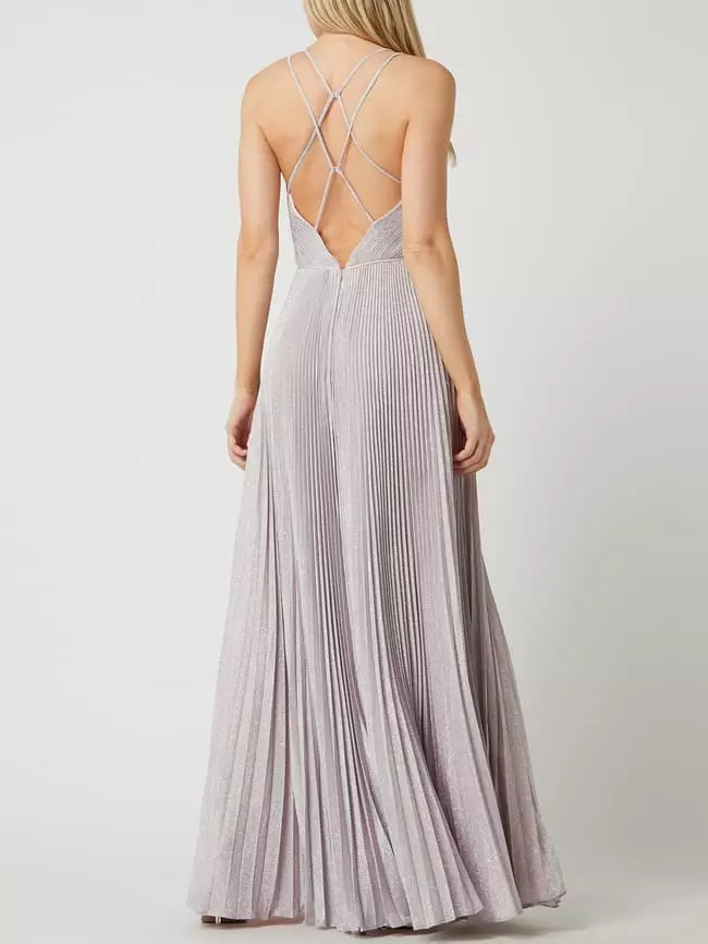 Mascara Abendkleid Mit Glitter-Effekt - Rosé 6 Mascara Abendkleid Mit Glitter-Effekt - Rosé – Bild 4