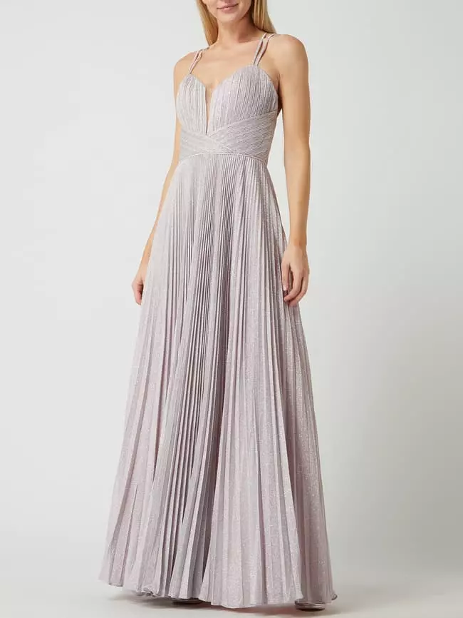 Mascara Abendkleid Mit Glitter-Effekt - Rosé 3 Mascara Abendkleid Mit Glitter-Effekt - Rosé