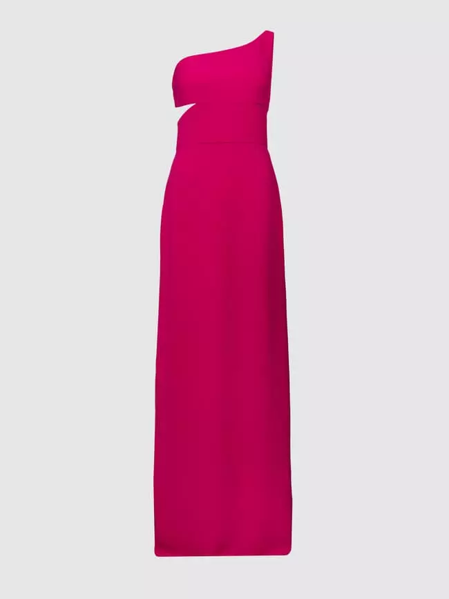 Vera Wang Bride Abendkleid Mit One-Shoulder-Träger Modell 'Anabelle' - Fuchsia 4 Vera Wang Bride Abendkleid Mit One-Shoulder-Träger Modell 'Anabelle' - Fuchsia – Bild 2