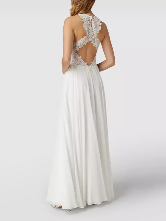 Mascara Brautkleid Mit Floraler Spitze - Offwhite 7 Mascara Brautkleid Mit Floraler Spitze - Offwhite – Bild 5