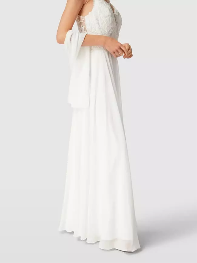 Mascara Brautkleid Mit Herz-Ausschnitt - Offwhite 8 Mascara Brautkleid Mit Herz-Ausschnitt - Offwhite – Bild 6