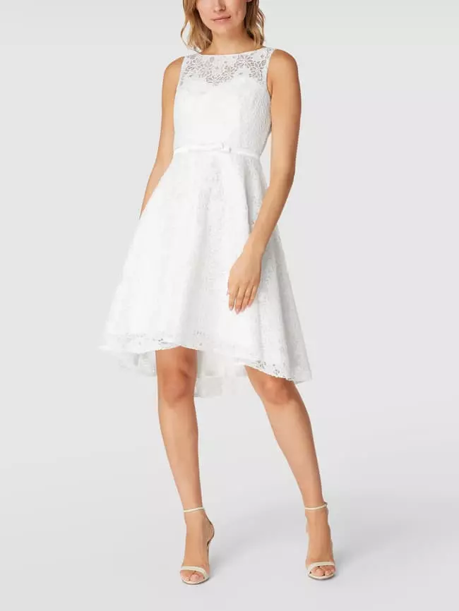 TROYDEN COLLECTION Brautkleid Mit Floraler Spitze - Weiß 3 TROYDEN COLLECTION Brautkleid Mit Floraler Spitze - Weiß