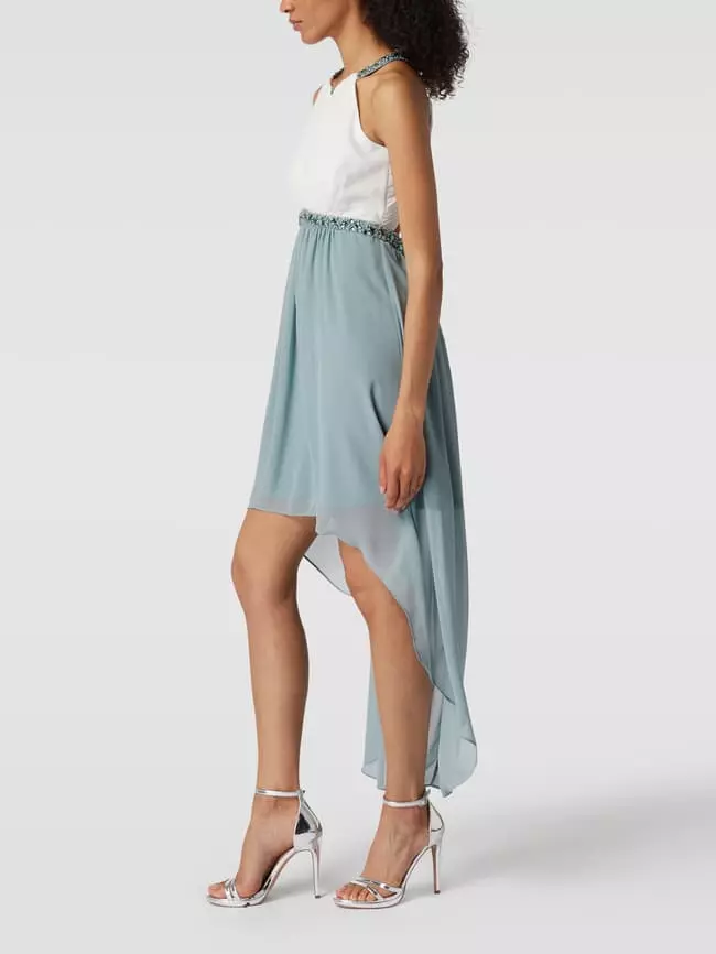 Jake*s Cocktail Cocktailkleid Im Vokuhila-Look - Schilf 3 Jake*s Cocktail Cocktailkleid Im Vokuhila-Look - Schilf