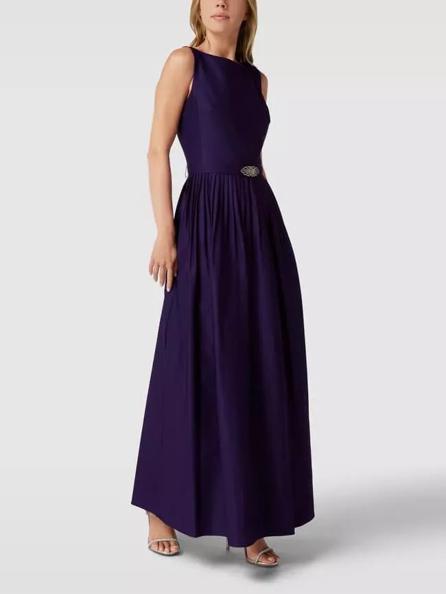 Lauren Ralph Lauren Abendkleid Mit Plisseefalten Modell 'RAVISARA' - Lila 6 Lauren Ralph Lauren Abendkleid Mit Plisseefalten Modell 'RAVISARA' - Lila – Bild 4