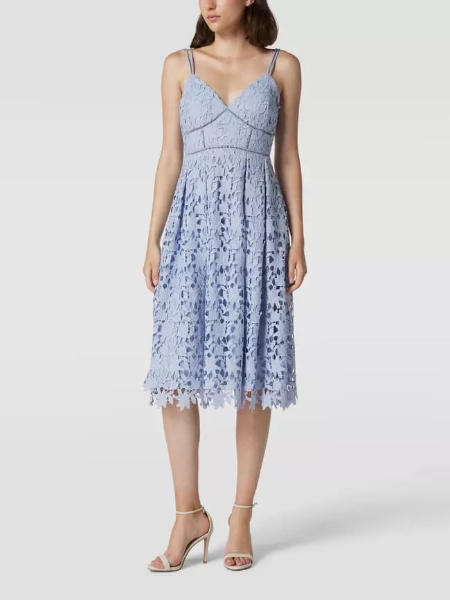 Jake*s Cocktail Cocktailkleid Mit Spitze - Himmelblau 6 Jake*s Cocktail Cocktailkleid Mit Spitze - Himmelblau – Bild 4