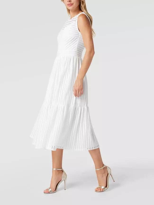 Swing Ärmelloses Brautkleid - Offwhite 3 Swing Ärmelloses Brautkleid - Offwhite