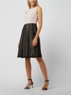 Christian Berg Cocktail Cocktailkleid Mit Spitze - Altrosa Meliert