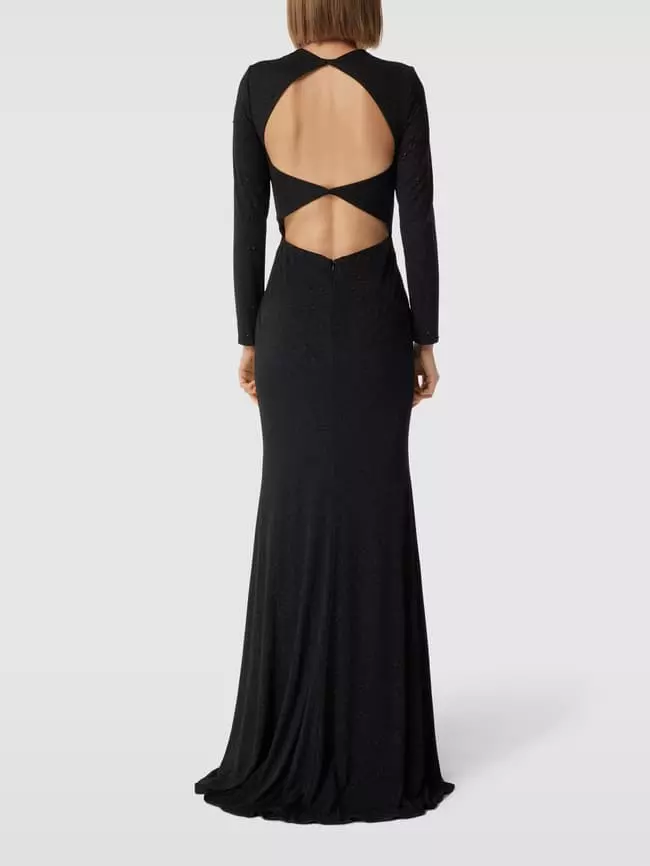 Mascara Abendkleid Mit Zierbesatz - Schwarz 7 Mascara Abendkleid Mit Zierbesatz - Schwarz – Bild 5