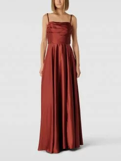 Laona Abendkleid In Wickel-Optik - Terrakotta