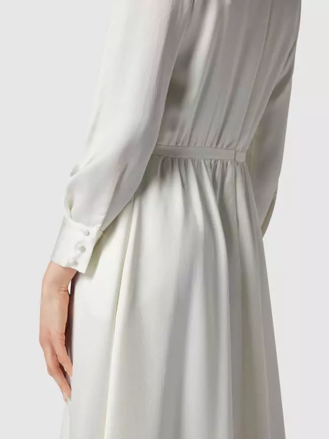 HUGO Midikleid In Wickel-Optik Modell 'Kemusia' - OCCASION CAPSULE - Offwhite 5 HUGO Midikleid In Wickel-Optik Modell 'Kemusia' - OCCASION CAPSULE - Offwhite – Bild 3