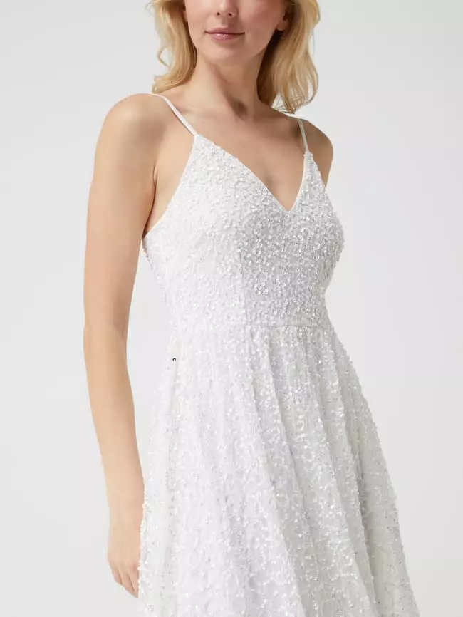 MAYA DELUXE Brautkleid Mit Pailletten - Offwhite 5 MAYA DELUXE Brautkleid Mit Pailletten - Offwhite – Bild 3