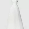 Mascara Brautkleid Mit Herz-Ausschnitt - Offwhite