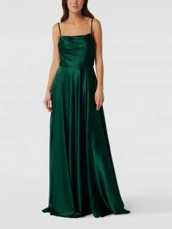 Laona Abendkleid In Wickel-Optik - Dunkelgrün