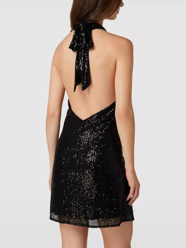 Dragana Stankovic Cocktailkleid Mit Paillettenbesatz - Schwarz 7 Dragana Stankovic Cocktailkleid Mit Paillettenbesatz - Schwarz – Bild 5