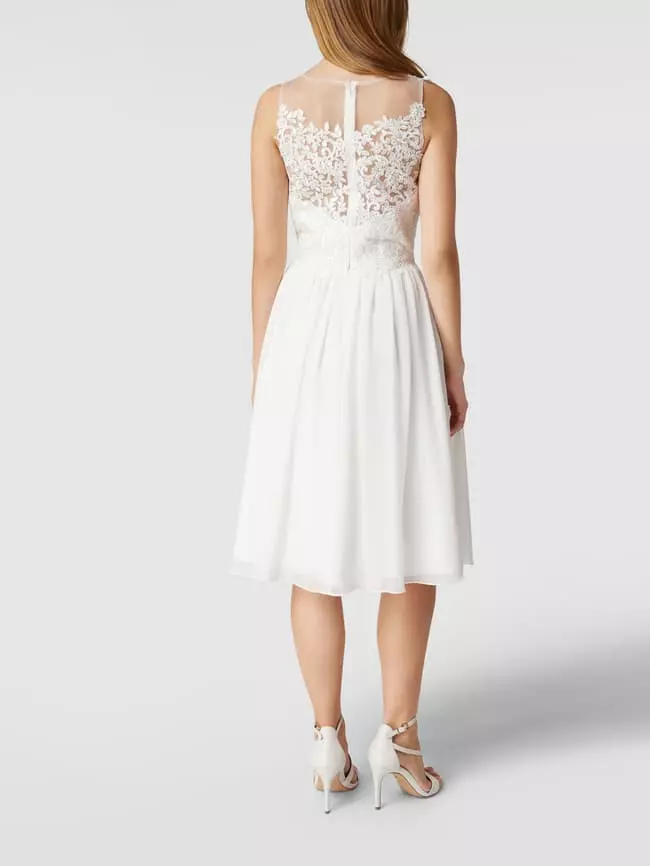 Mascara Brautkleid Mit Floraler Spitze - Offwhite 7 Mascara Brautkleid Mit Floraler Spitze - Offwhite – Bild 5